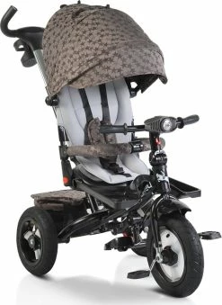 Byox Ποδήλατο Τρίκυκλο Jockey With Music Tray Beige Stars (107020)