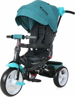 Lorelli Ποδήλατο Τρίκυκλο 3 Σε 1 Τέντα-Καλάθι-Υποπόδιο- Μπάρα Προστασίας Jaguar Green Luxe (10050290017)