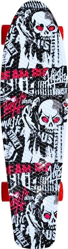 Byox Τροχοσανίδα 22″ Skull Led (107982)