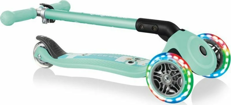Πατίνι Globber Primo Foldable Fantasy Lights – Mint Lama (434-206) 6 Πατίνι Globber Primo Foldable Fantasy Lights – Mint Lama (434-206) - Image 4