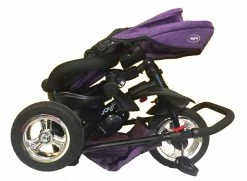 Ποδήλατο Τρίκυκλο Joyful Μωβ Foldable Rubber Tires (B58-YM22) -Μαγαζί ποδηλάτων Orient 200614 3