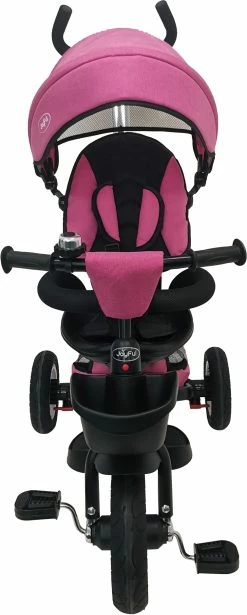 Ποδήλατο Τρίκυκλο Joyful Ροζ Foldable Rubber Tires (B56-YM19) 9 Ποδήλατο Τρίκυκλο Joyful Ροζ Foldable Rubber Tires (B56-YM19) -Μαγαζί ποδηλάτων Orient 200616 2