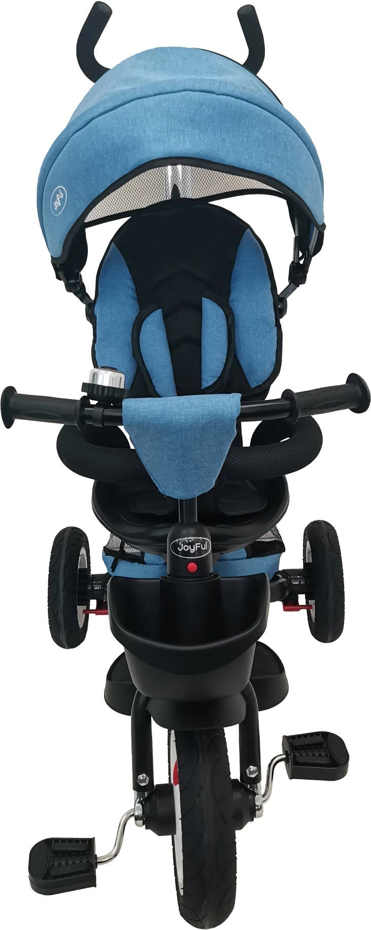 Ποδήλατο Τρίκυκλο Joyful Μπλε Foldable Rubber Tires 9μ+ (B56-YM02) 5 Ποδήλατο Τρίκυκλο Joyful Μπλε Foldable Rubber Tires 9μ+ (B56-YM02) - Image 3
