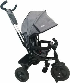 Ποδήλατο Τρίκυκλο Joyful Γκρι Eva Tires 9μ+ (B31-7-YM09) -Μαγαζί ποδηλάτων Orient 200619 1