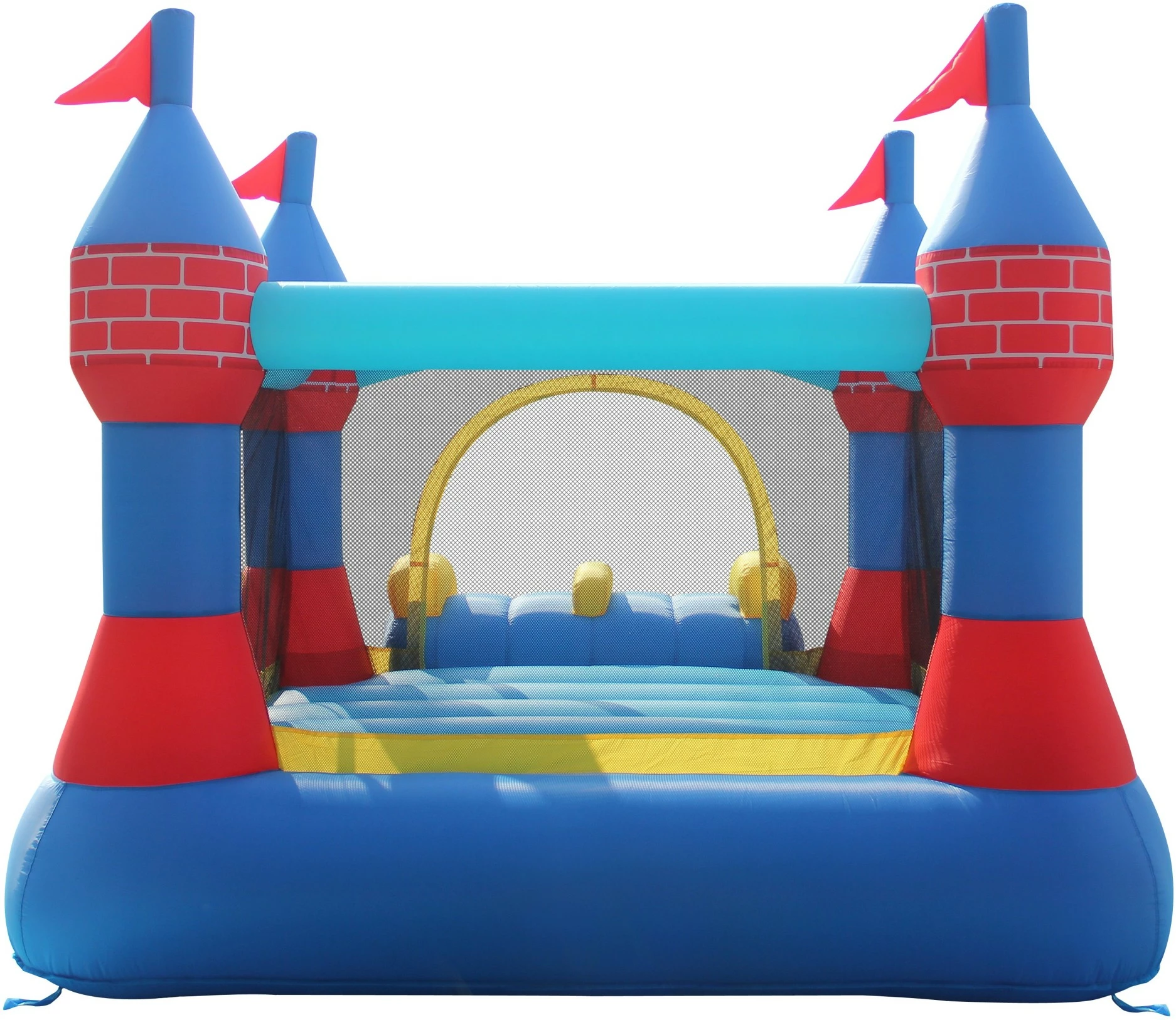 Happy Hop Τραμπολίνο Castle Bouncer Με Διπλή Τσουλήθρα (9512) 7 Happy Hop Τραμπολίνο Castle Bouncer Με Διπλή Τσουλήθρα (9512) - Image 5