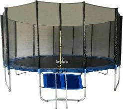 Τραμπολίνο Buba Με Δίχτυ Και Σκάλα 488 εκ. (023164) 6 Τραμπολίνο Buba Με Δίχτυ Και Σκάλα 488 εκ. (023164) -Μαγαζί ποδηλάτων Orient 203010 1