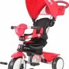 QPlay Ποδήλατο Τρίκυκλο Q Play Comfort 4 In 1 Red Deluxe Αναδιπλούμενο Με Τέντα, Καλάθι, Υποπόδιο (01-1212043-01) -Μαγαζί ποδηλάτων Orient 203056