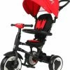 QPlay Ποδήλατο Τρίκυκλο Q Play Rito Eva 3 In 1 Red Deluxe Αναδιπλούμενο Με Τέντα, Καλάθι, Υποπόδιο (01-1212037-06) -Μαγαζί ποδηλάτων Orient 203058