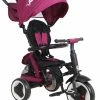 QPlay Ποδήλατο Τρίκυκλο Q Play Rito Plus Eva 3 In 1 Purple Deluxe Αναδιπλούμενο Με Τέντα, Τσαντα, Υποπόδιο (01-1212041-05)