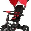 QPlay Ποδήλατο Τρίκυκλο Q Play Air 3 In 1 Red Deluxe Αναδιπλούμενο Με Τέντα, Καλάθι, Υποπόδιο (01-1212040-02) -Μαγαζί ποδηλάτων Orient 203064