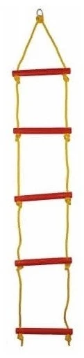 John Παιδική Κούνια Σκάλα Κόκκινη (41407)