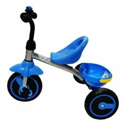 Ποδήλατο Τρίκυκλο Joyful Μπλε Με Καλάθι Και Κόρνα (704EVA B-07/G-02) -Μαγαζί ποδηλάτων Orient 210744 1