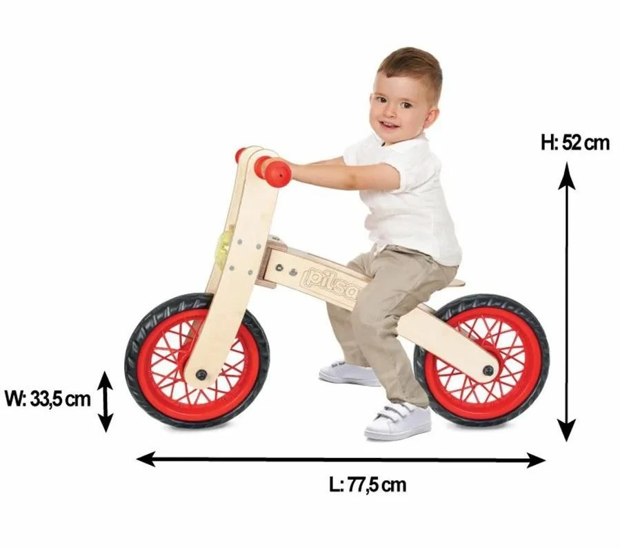 Pilsan Ποδήλατο Ισορροπίας Ξύλινο (02-001) 4 Pilsan Ποδήλατο Ισορροπίας Ξύλινο (02-001) - Image 2