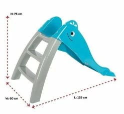 Pilsan Τσουλήθρα Water Slide Blue 129x60x75 εκ. (06-227) -Μαγαζί ποδηλάτων Orient 211354 1