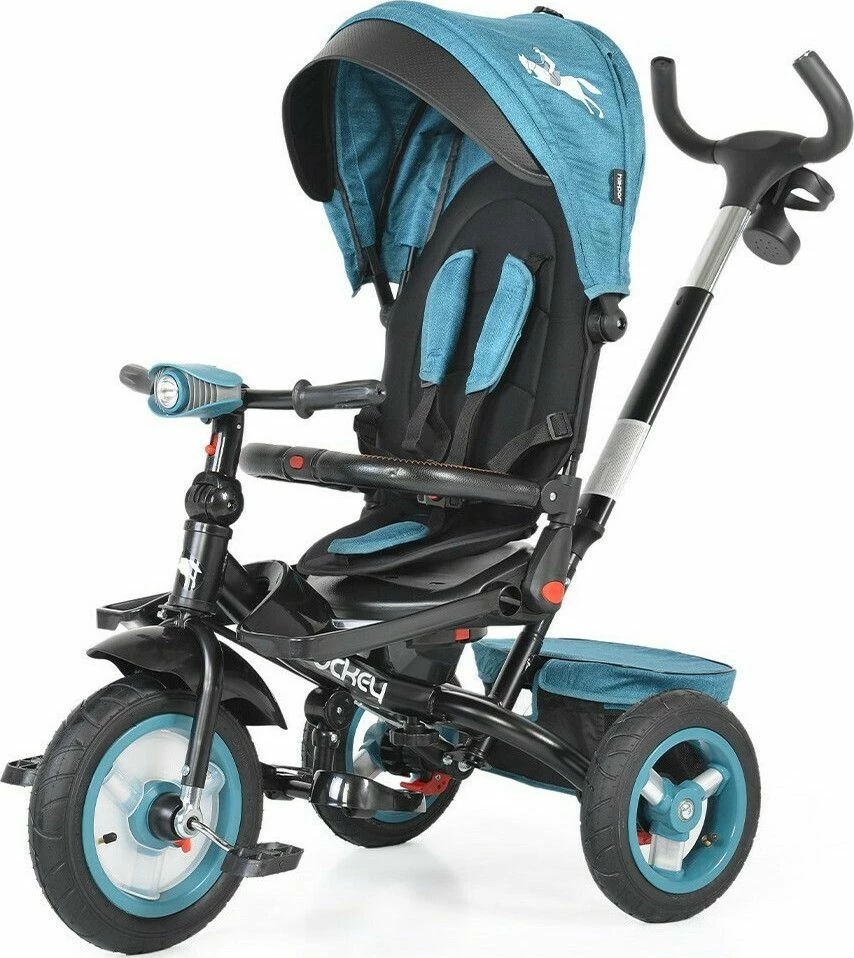 Byox Ποδήλατο Τρίκυκλο Jockey With Music Tray Τιρκουάζ (108452) 4 Byox Ποδήλατο Τρίκυκλο Jockey With Music Tray Τιρκουάζ (108452) - Image 2