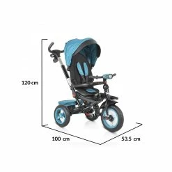 Byox Ποδήλατο Τρίκυκλο Jockey With Music Tray Τιρκουάζ (108452) 12 Byox Ποδήλατο Τρίκυκλο Jockey With Music Tray Τιρκουάζ (108452) -Μαγαζί ποδηλάτων Orient 211374 4