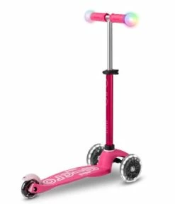 Micro Πατίνι Mini Micro Deluxe Magic Led Pink (MMD130) -Μαγαζί ποδηλάτων Orient 212173 2
