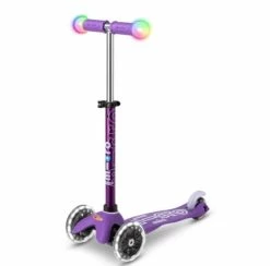 Micro Πατίνι Mini Micro Deluxe Magic Led Purple (MMD129) -Μαγαζί ποδηλάτων Orient 212174 1