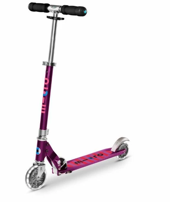 Micro Πατίνι Sprite Led Purple Stripe (SA0219) 3 Micro Πατίνι Sprite Led Purple Stripe (SA0219)