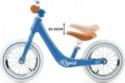 Kinderkraft Mini Balance Bike Rapid Blue Sapphire (KKRRAPIBLU0000) -Μαγαζί ποδηλάτων Orient 213588 1