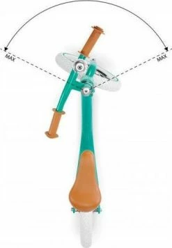 Kinderkraft Mini Balance Bike Rapid Midnight Green (KKRRAPIGRE0000) -Μαγαζί ποδηλάτων Orient 213590 2