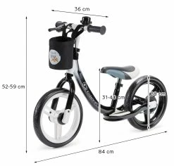 Kinderkraft Balance Bike Space Sapphire Blue (KRSPAC00BLU0000) -Μαγαζί ποδηλάτων Orient 213591 3