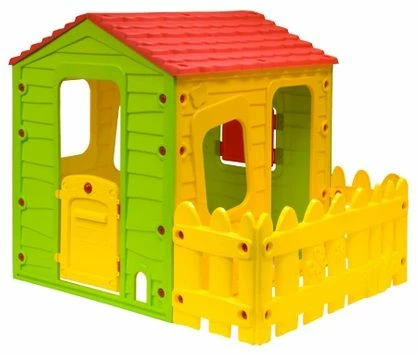 STARPLAST Παιδικό Σπιτάκι Κήπου Fun Farm Με Φράχτη (91-560) 3 STARPLAST Παιδικό Σπιτάκι Κήπου Fun Farm Με Φράχτη (91-560)