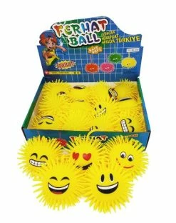 Blue Toys Mπαλάκι Αχινός Emoji Με Φως (MKO470189)