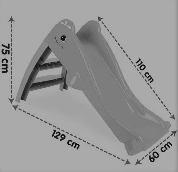 Pilsan Dolphin Water Slide Pink (06-227) 4 Pilsan Dolphin Water Slide Pink (06-227) - Image 2