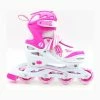 Athlopaidia Πατίνι Αυξομειούμενο 3 σε 1 (Inline/Roller/Skate) 30-33 Ροζ/Λευκό (002.10320/K/30)