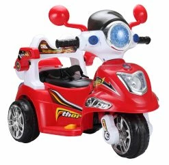 MG Toys Μπαταριοκινητη Μηχανη 6 Volt Κοκκινη Για Παιδια (412153) -Μαγαζί ποδηλάτων Orient 412153 1