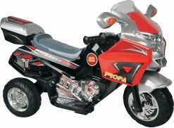 MG Toys Μπαταριοκινητη Mg Μηχανη 6 Volt Μαυρο Με Κοκκινο Χρωμα Για Παιδια (412156) -Μαγαζί ποδηλάτων Orient 412156 1