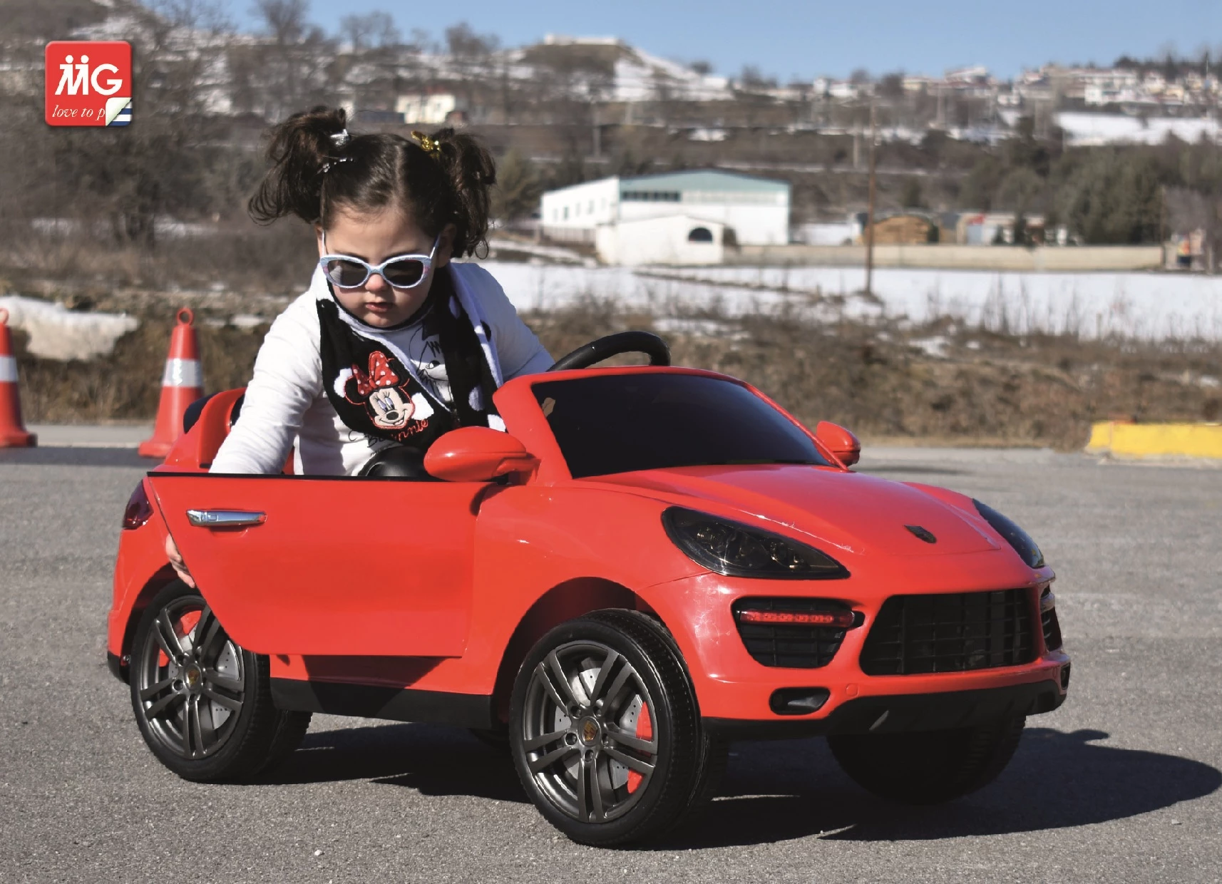 MG Toys Τηλεκατευθυνομενο Μπαταριοκινητο Αυτοκινητο R/C 12V 7Ah Kokkino Για Παιδια (412184) 4 MG Toys Τηλεκατευθυνομενο Μπαταριοκινητο Αυτοκινητο R/C 12V 7Ah Kokkino Για Παιδια (412184) - Image 2