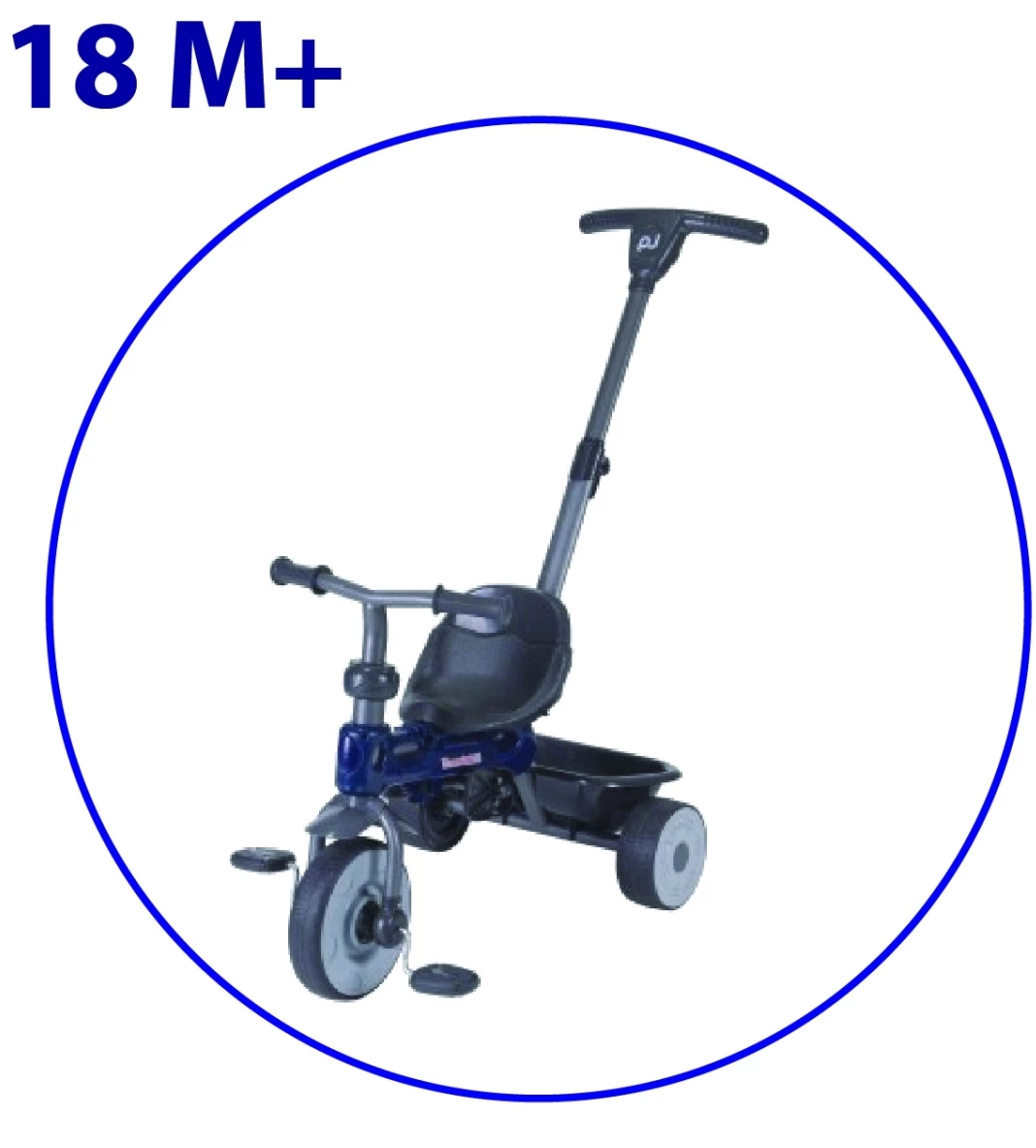 MG Toys Τρικυκλο Ποδηλατο Mg Mytrike Classic 3 In 1+Cup Holder (412209) 6 MG Toys Τρικυκλο Ποδηλατο Mg Mytrike Classic 3 In 1+Cup Holder (412209) - Image 4