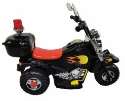 MG Toys Μπαταριοκίνητη Μηχανή 6V Μαύρη Για Παιδιά (412220) -Μαγαζί ποδηλάτων Orient 412220 3 scaled 1