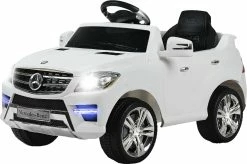 MG Toys Τηλεκατευθυνόμενο Μπαταριοκίνητο Mercedes Benz ML350 Licenced 12V4,5Ah Λευκό (412223) -Μαγαζί ποδηλάτων Orient 412223 1