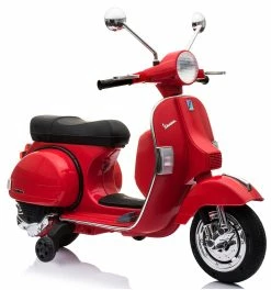 MG Toys Vespa Licenced 6V 4.5AH Red Color (412232)
