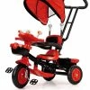 MG Toys Παιδικο Τρικυκλο Ποδηλατο Πιλοτος Με Τεντα Και Καλαθι Σε Κοκκινο Χρωμα (662781) -Μαγαζί ποδηλάτων Orient 662781