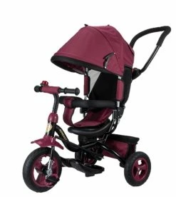 MG Toys Παιδικο Τρικυκλο Ποδηλατο Luxury Colour Seat Turning System Σε Μπορντω Χρωμα (668900) -Μαγαζί ποδηλάτων Orient 668900 1