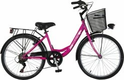 Orient Ποδηλατο Γυναικειο 24″ City Lady 6Sp Φούξια (151416)