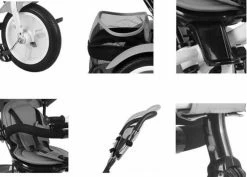 Lorelli Ποδηλατακι Τρικυκλο 3 Σε 1 Τεντα-Καλαθι-Υποποδιο-Μπαρα Προστασιας Neo Air Red (10050340004) -Μαγαζί ποδηλάτων Orient 684463 2