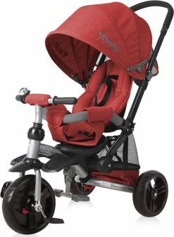 Lorelli Ποδηλατακι Τρικυκλο 3 Σε 1 Τεντα-Καλαθι-Υποποδιο-Μπαρα Προστασιας Jet Red (10050350007) -Μαγαζί ποδηλάτων Orient 684465 1