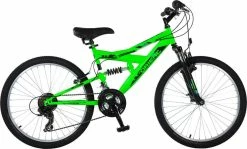 Orient Ποδήλατο 24″ Mtb S-300 Suspension 21 Sp Πράσινο (151225)