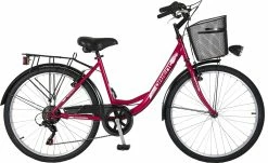 Orient Ποδηλατο Γυναικειο 26″ City Lady 6Sp Κόκκινο (151090)