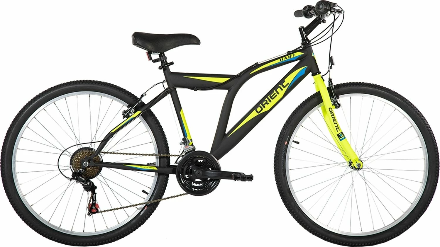 Ποδήλατο Orient 26” MTB Dart D-Type 21 Ταχυτήτων Μαύρο-Κίτρινο (151124) 3 Ποδήλατο Orient 26” MTB Dart D-Type 21 Ταχυτήτων Μαύρο-Κίτρινο (151124)