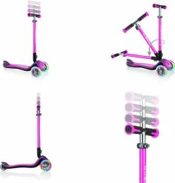 Πατινι Globber Elite Deluxe Lights Deep Pink (444-410) -Μαγαζί ποδηλάτων Orient 685576 2