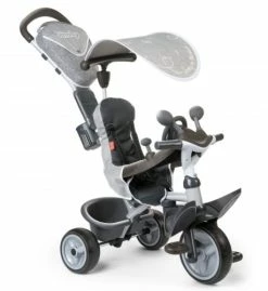 Παιδκό Ποδήλατο Τρίκυκλο Smoby Baby Driver Comfort GREY (741202)