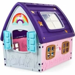 Starplast Σπίτι Unicorn Grand House Ρόζ/Γκρί (022561) -Μαγαζί ποδηλάτων Orient 690189 2