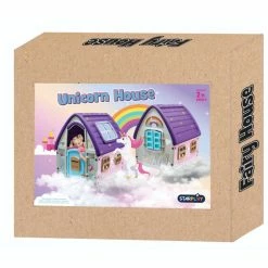 Starplast Σπίτι Unicorn Grand House Ρόζ/Γκρί (022561) -Μαγαζί ποδηλάτων Orient 690189 4