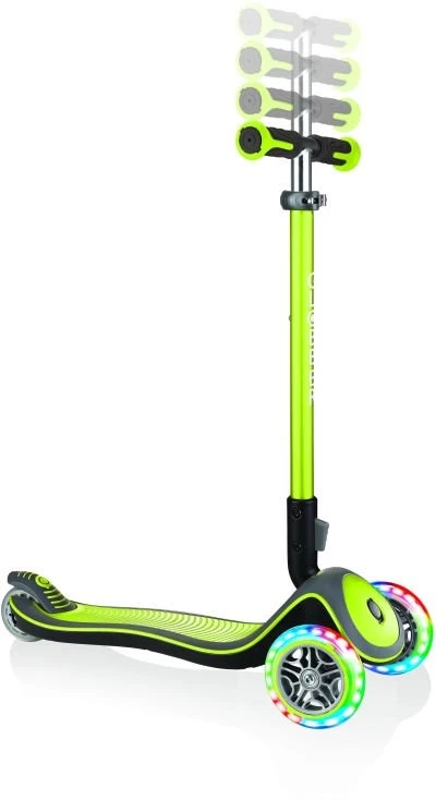 Πατίνι Globber Elite Deluxe Lights Lime Green (444-406) 5 Πατίνι Globber Elite Deluxe Lights Lime Green (444-406) - Image 3